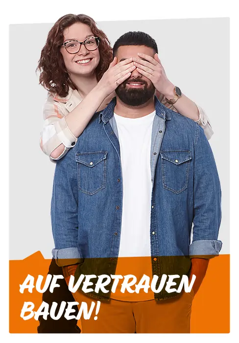 image title Personenbilder, begleitet von passenden und kreativen Slogans der Bauder-HR-Kampagne.